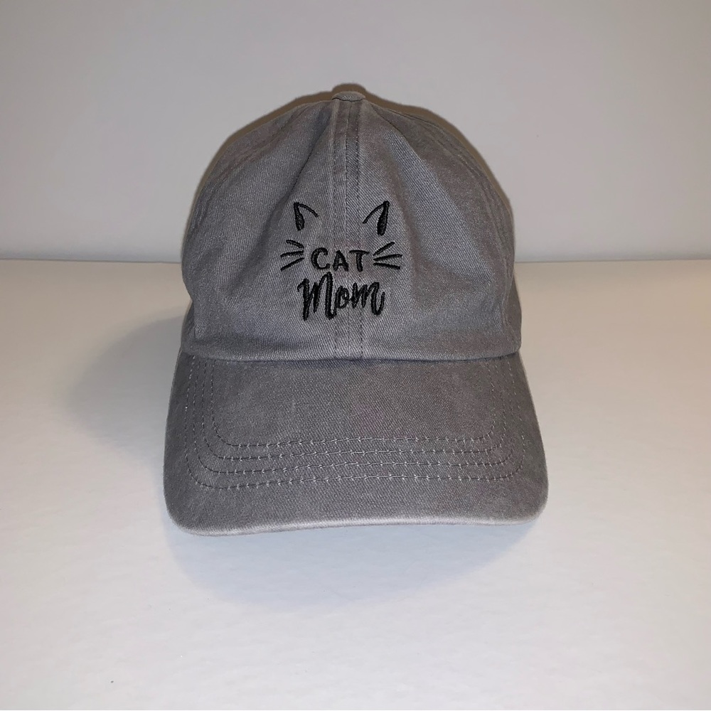 “CAT MOM” Custom Hat